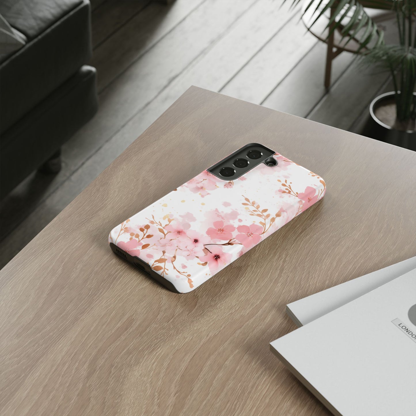 Blush Sakura Blossom Mobile Case