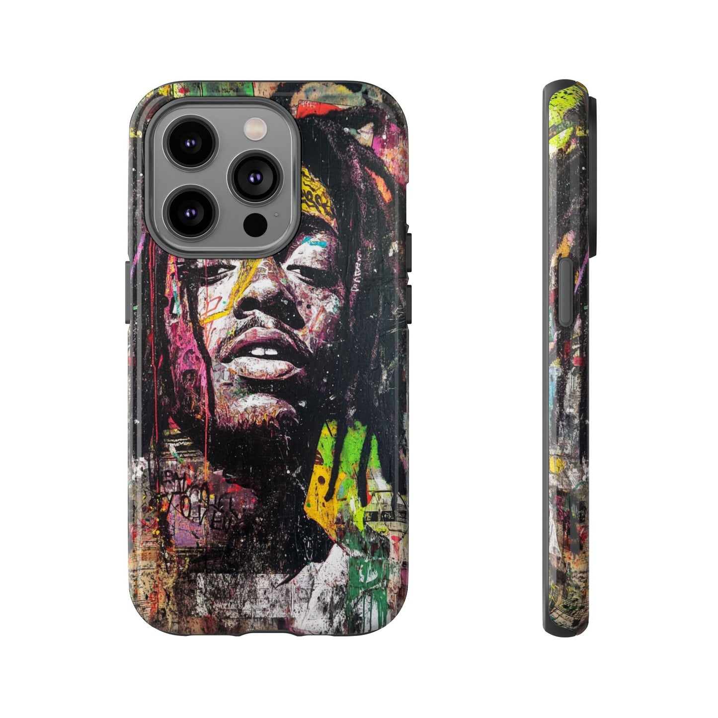 Basquiat Art iPhone Case – Bold, Graffiti-Inspired Street Art Cover - iPhone, Samsung & Google Pixel Cover - Artistic Painting Case, Art Lover Gift