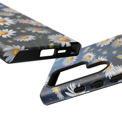 Witchy Daisy Flowers Phone Case Vintage Botanical Cover