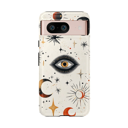 Mystic Moon & Stars Boho Phone Case for iPhone, Pixel & Samsung