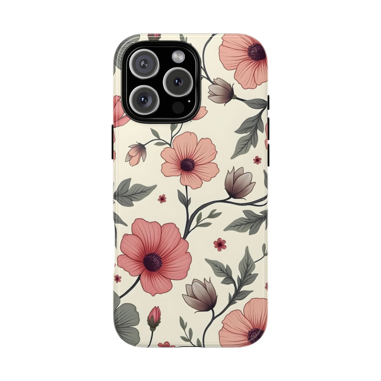 Floral Iphone Case, Botanical Pattern Design