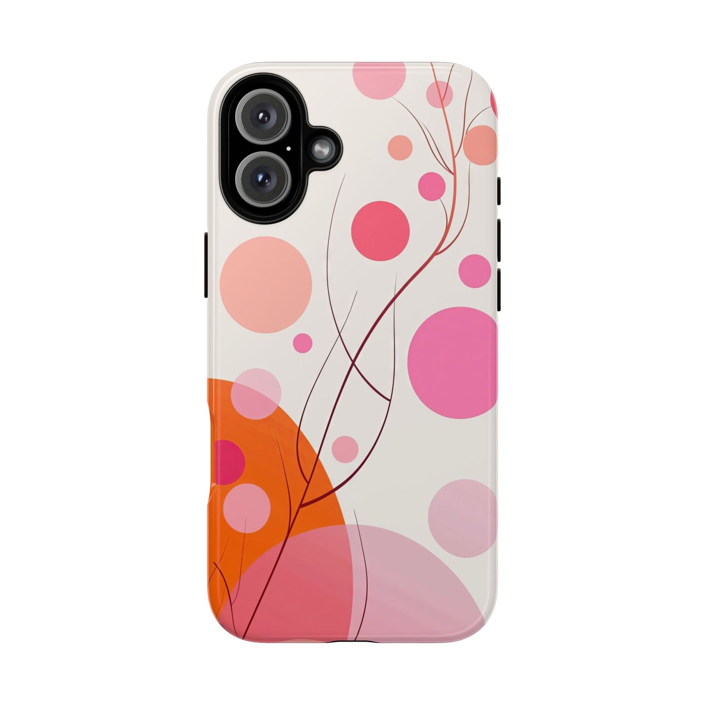 Blush Bloom – Abstract Floral Phone Case for iPhone, Samsung & Pixel