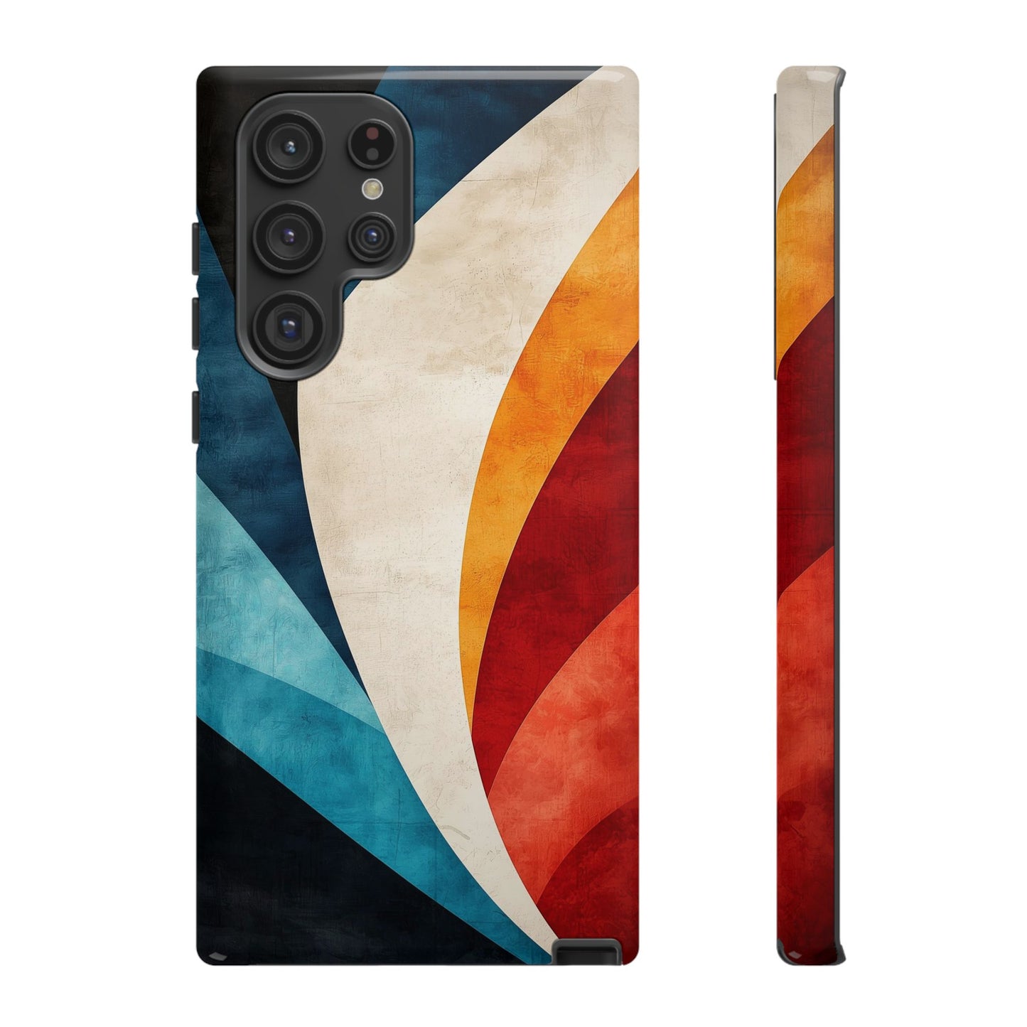 Retro Surge – Vintage Vibes Abstract Phone Case for iPhone, Samsung & Pixel