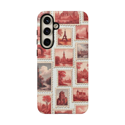 Vintage Postcard Stamps Phone Case