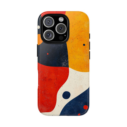 Solar Flow – Retro Wave Abstract Phone Case for iPhone, Samsung & Pixel