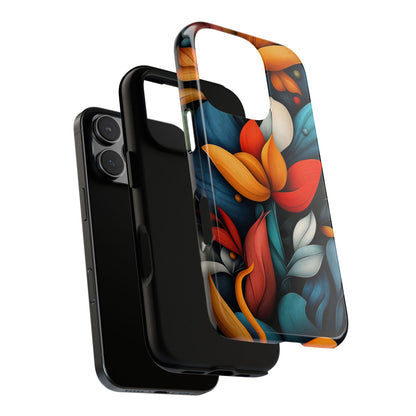 Velvet Bloom – Elegant Floral Art Phone Case for iPhone, Pixel & Samsung