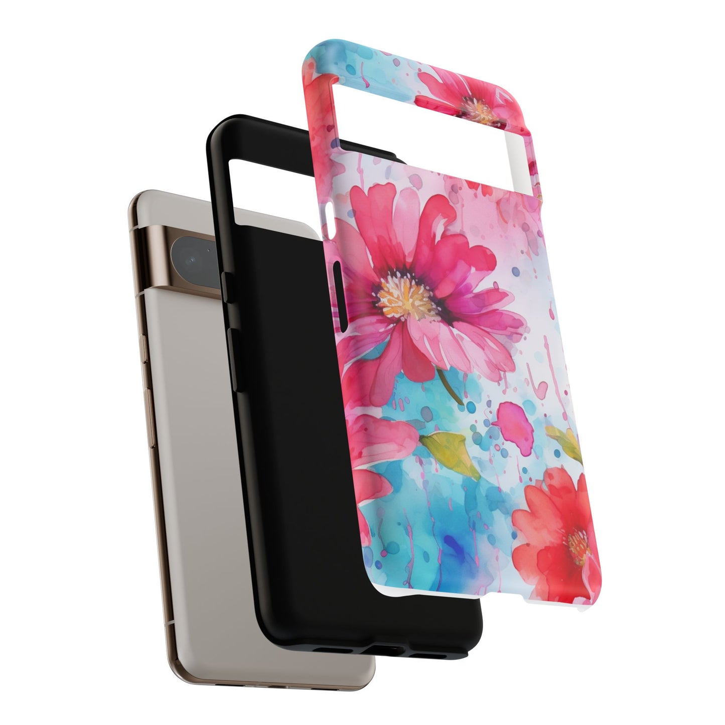 Watercolor Bloom Floral Mobile Case