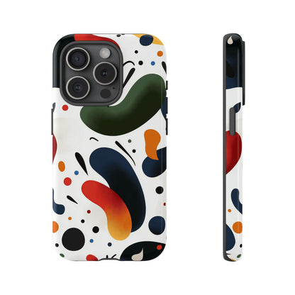 Playful Pop Flow – Abstract Color Splash Case for iPhone, Google Pixel & Samsung