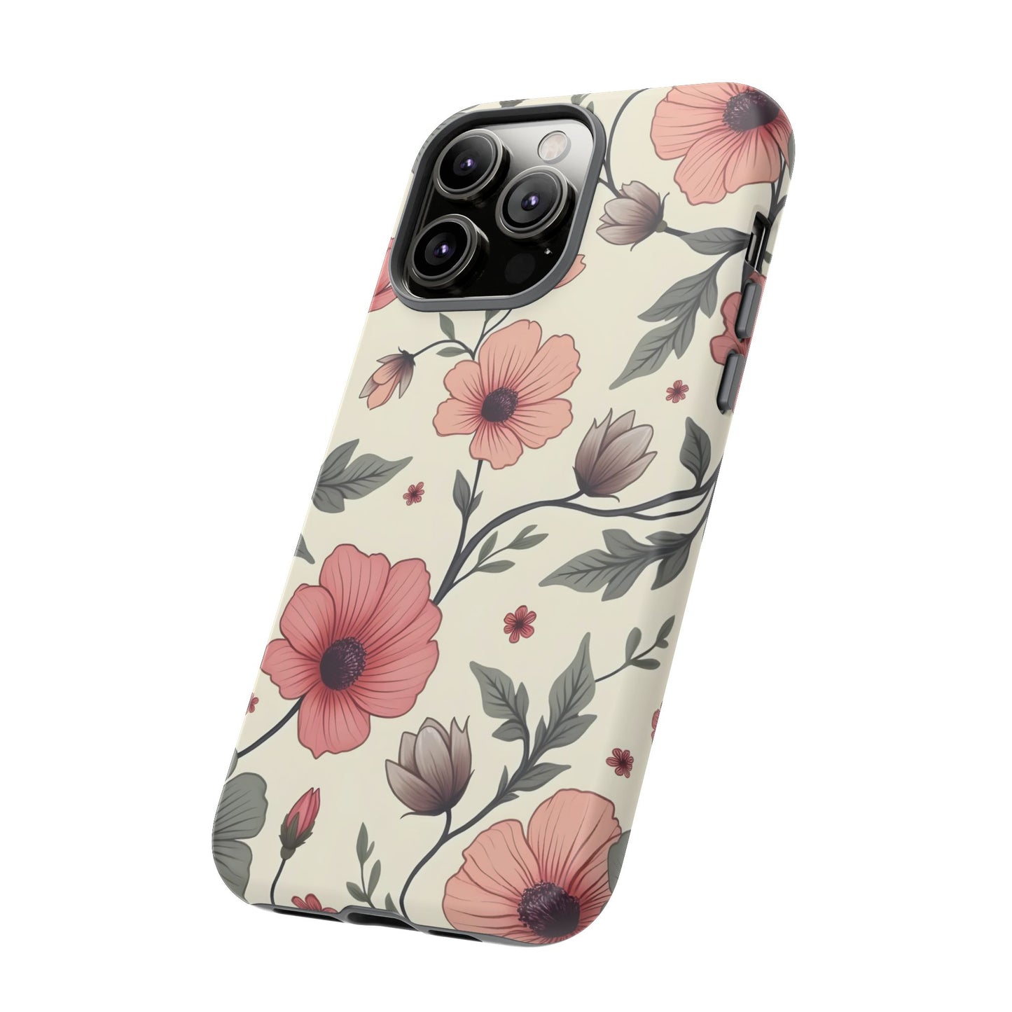 Floral Iphone Case, Botanical Pattern Design