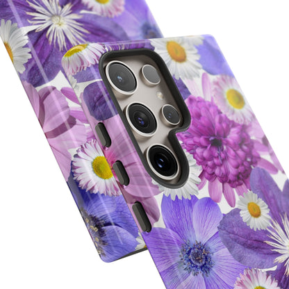 Lavender Blossom Floral Mobile Case