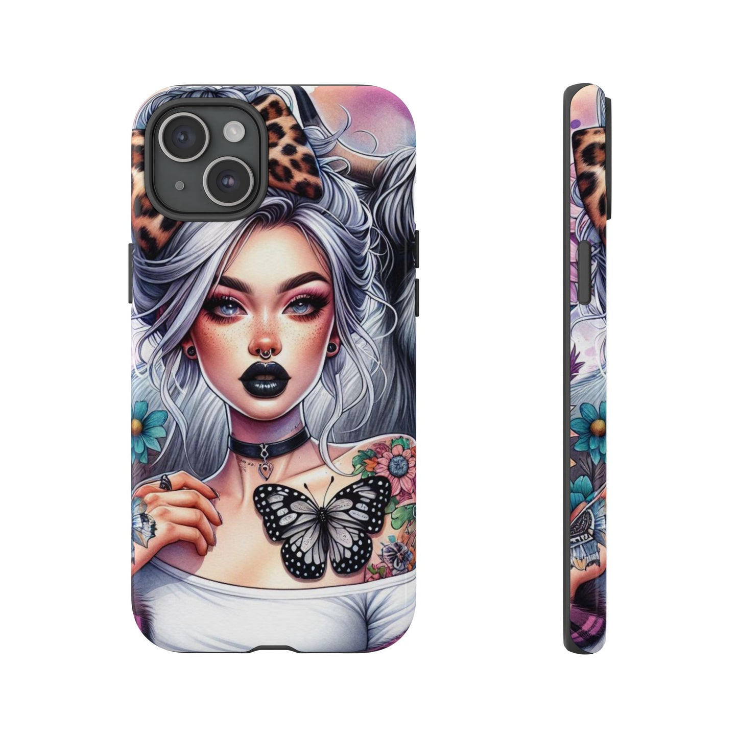 Wild Spirit – Gothic Chic & Nature Fusion Mobile Cover