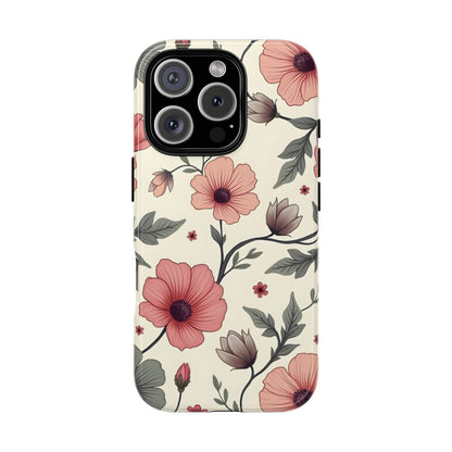 Floral Iphone Case, Botanical Pattern Design