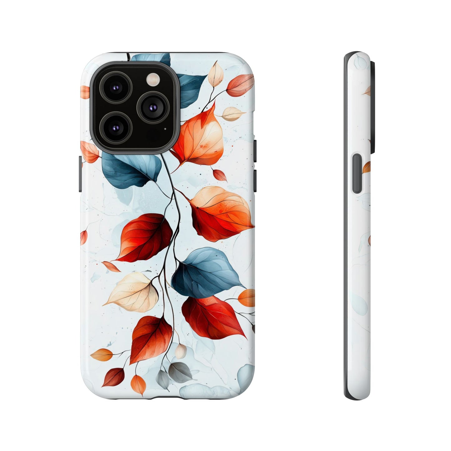 Crimson Drift | Minimalist Botanical Phone Case for iPhone, Pixel & Samsung