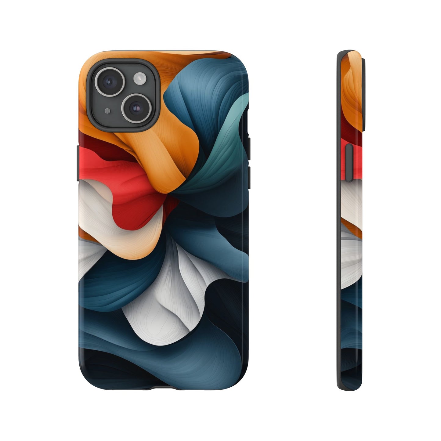 Velvet Whirl – Fluid Motion Phone Case for iPhone, Samsung & Pixel