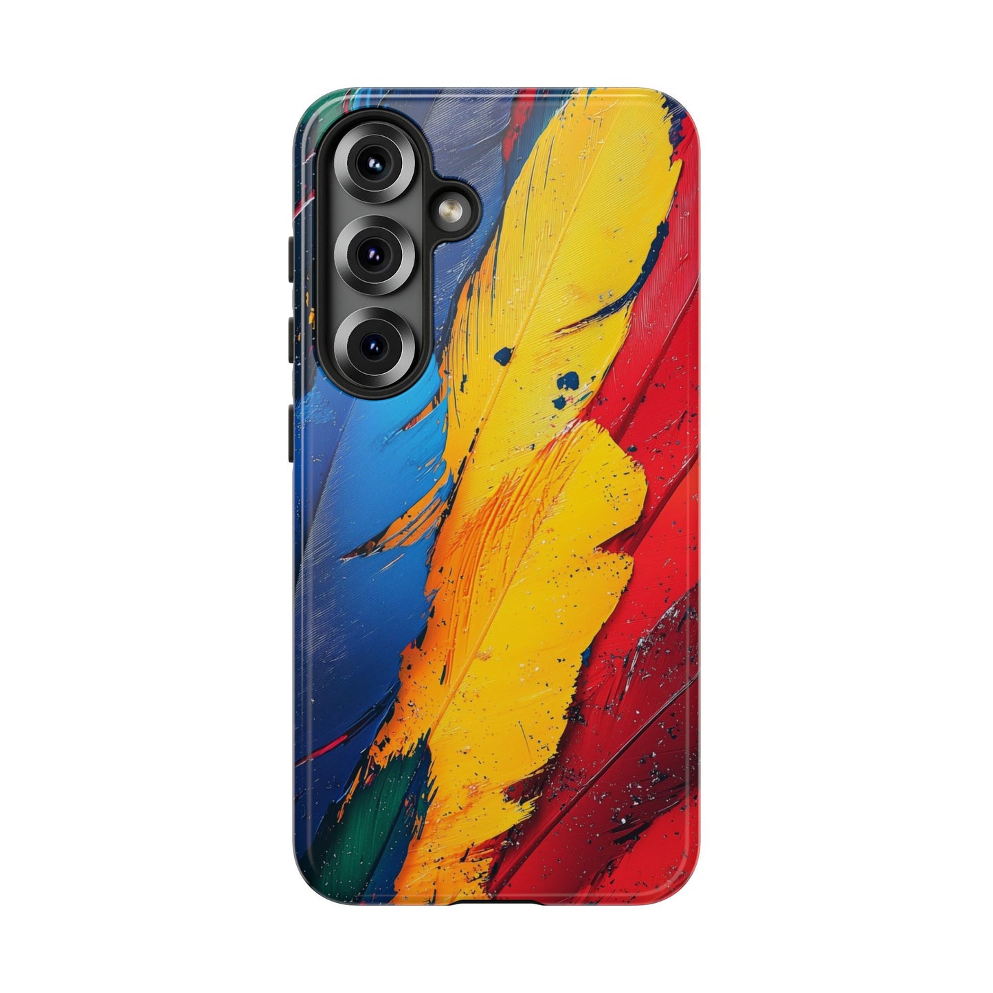 Tropical Macaw Feather Phone Case for iPhone, Samsung & Google Pixel