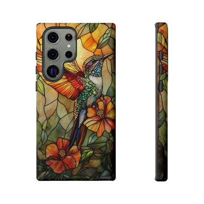 Whispers in Flight – Mosaic Hummingbird Phone Case for iPhone, Samsung & Pixel