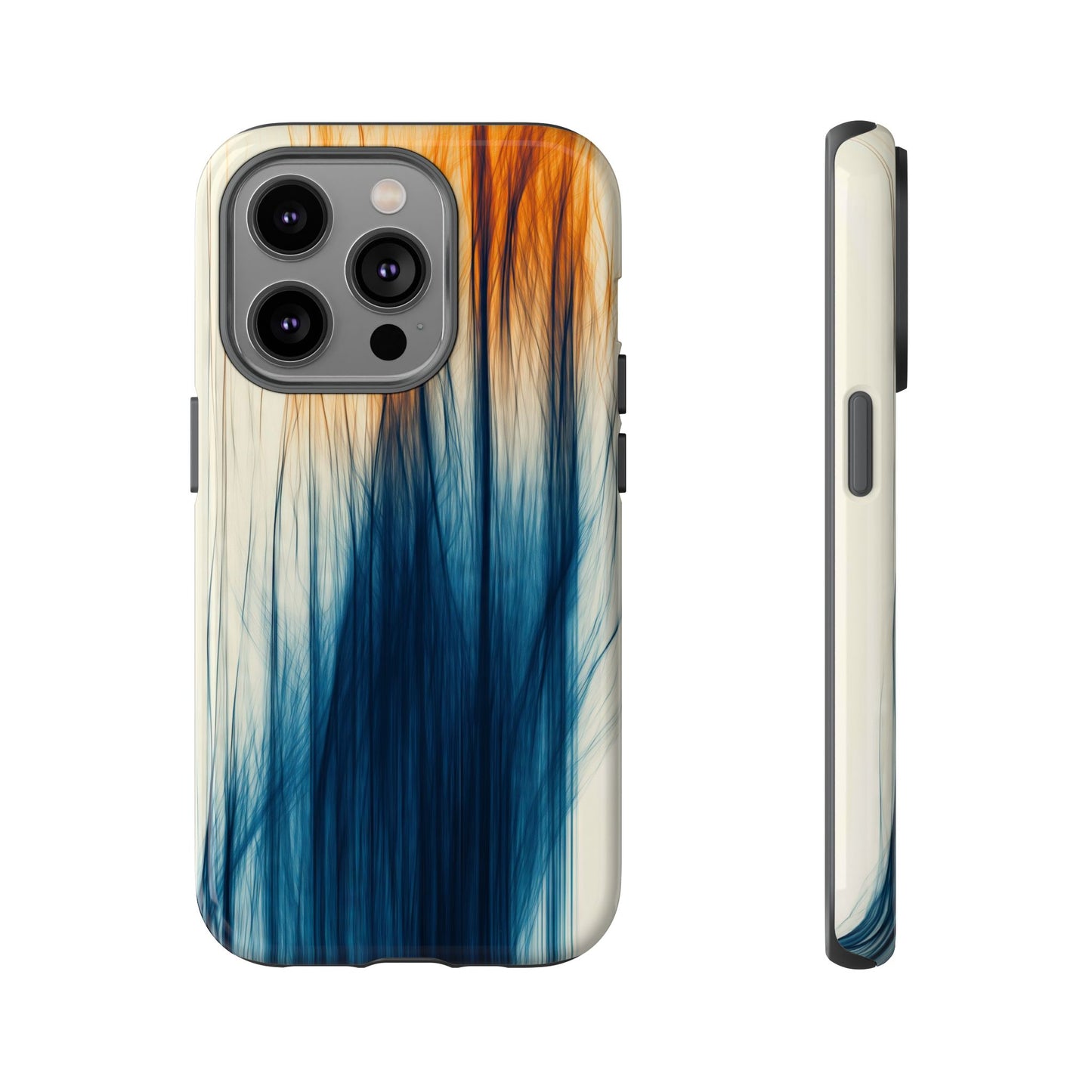 Inferno Drift – Abstract Flame Flow Phone Case for iPhone, Samsung & Pixel