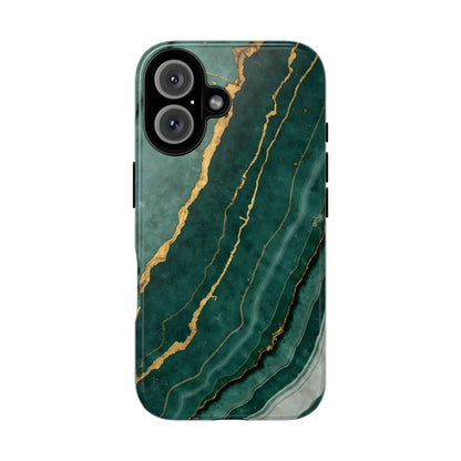 Jade Green Marble Case Design