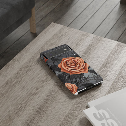 Mystic Noir Rose Mobile Case