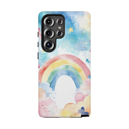 Mystic Splash Rainbow Watercolor Phone Case for iPhone, google Pixel & Samsung