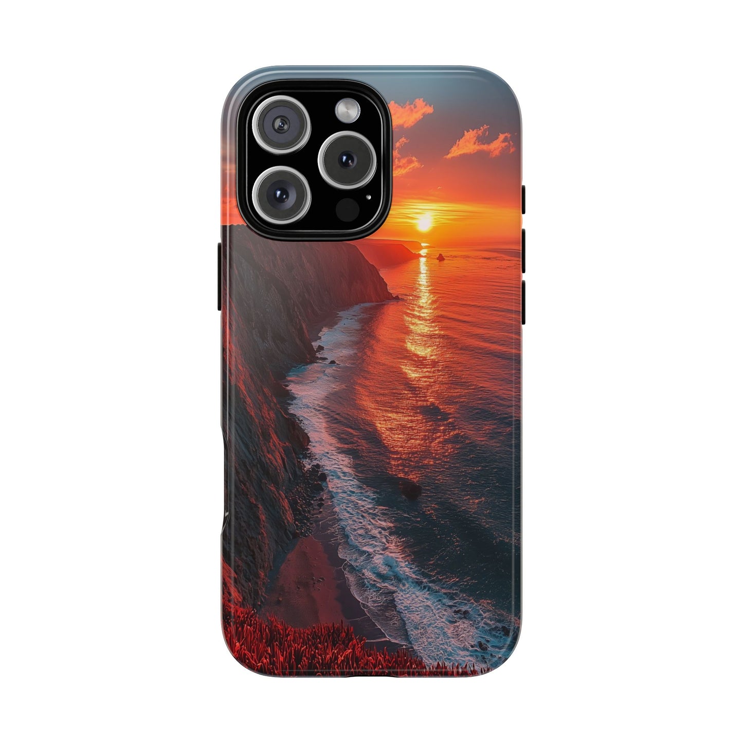 Minimal Nature Scene Case – Calm Landscape for iPhone, Samsung & Pixel
