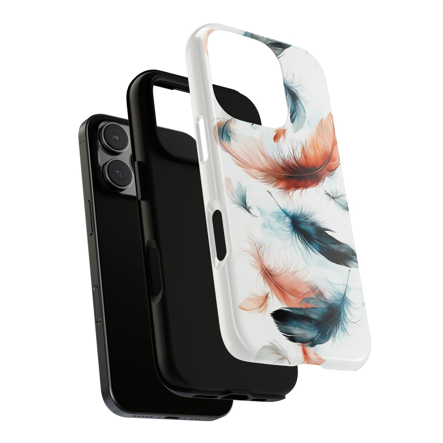 Featherlight Dreams Watercolor Phone Case for iPhone, google Pixel & Samsung