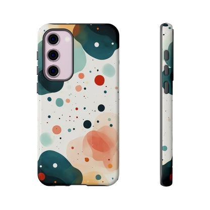 Cosmic Bloom – Abstract Orb Pattern Phone Case – iPhone, Google Pixel, Samsung