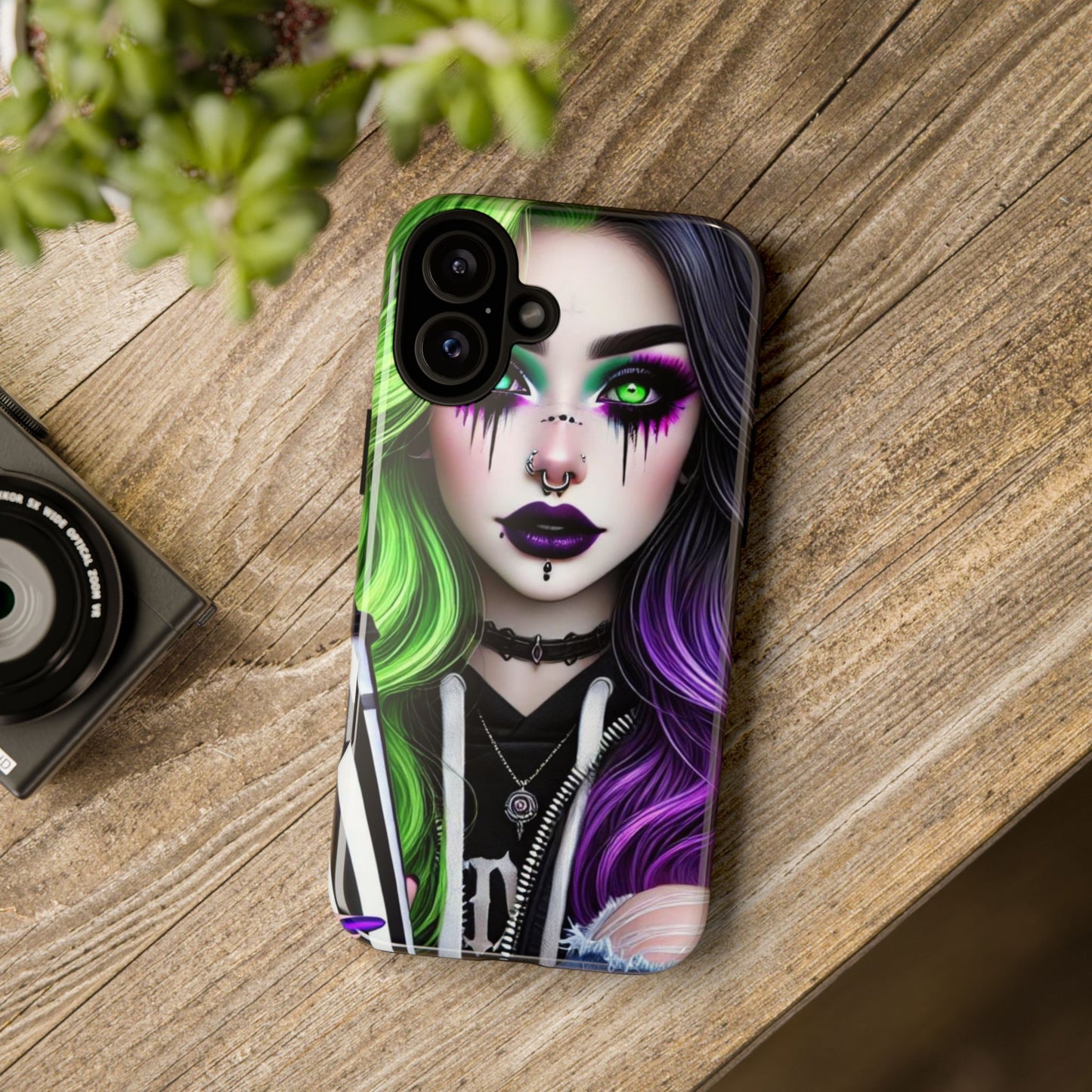 Neon Nightmare – Gothic Punk & Alternative Aesthetic Mobile Cover