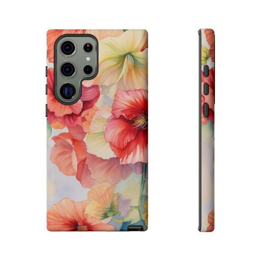 Floral Harmony Watercolor Mobile Case