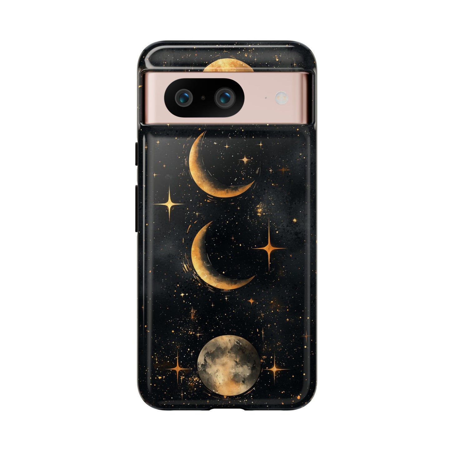 Lunar Phases Boho Moon Phone Case for iPhone, Pixel & Samsung