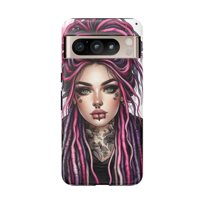 Neon Gothic Beauty Mobile Case