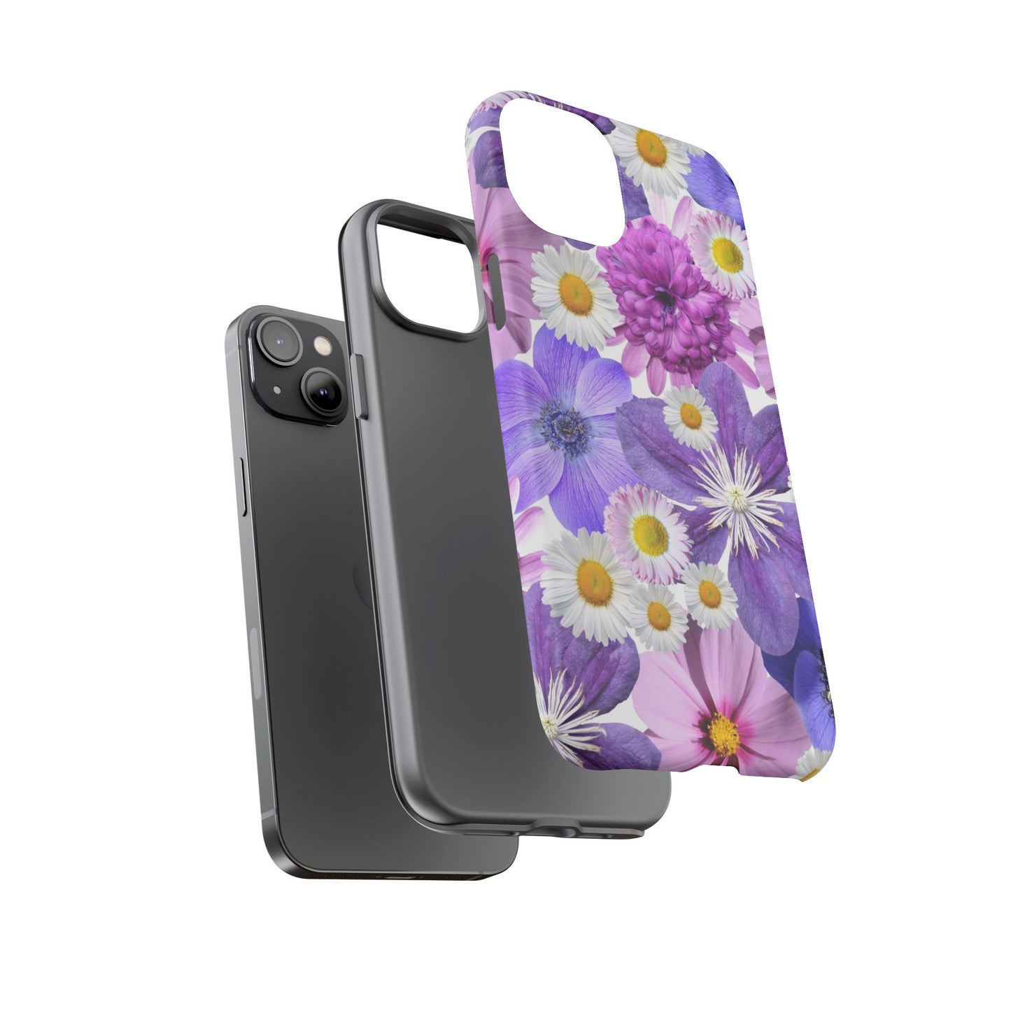 Lavender Blossom Floral Mobile Case