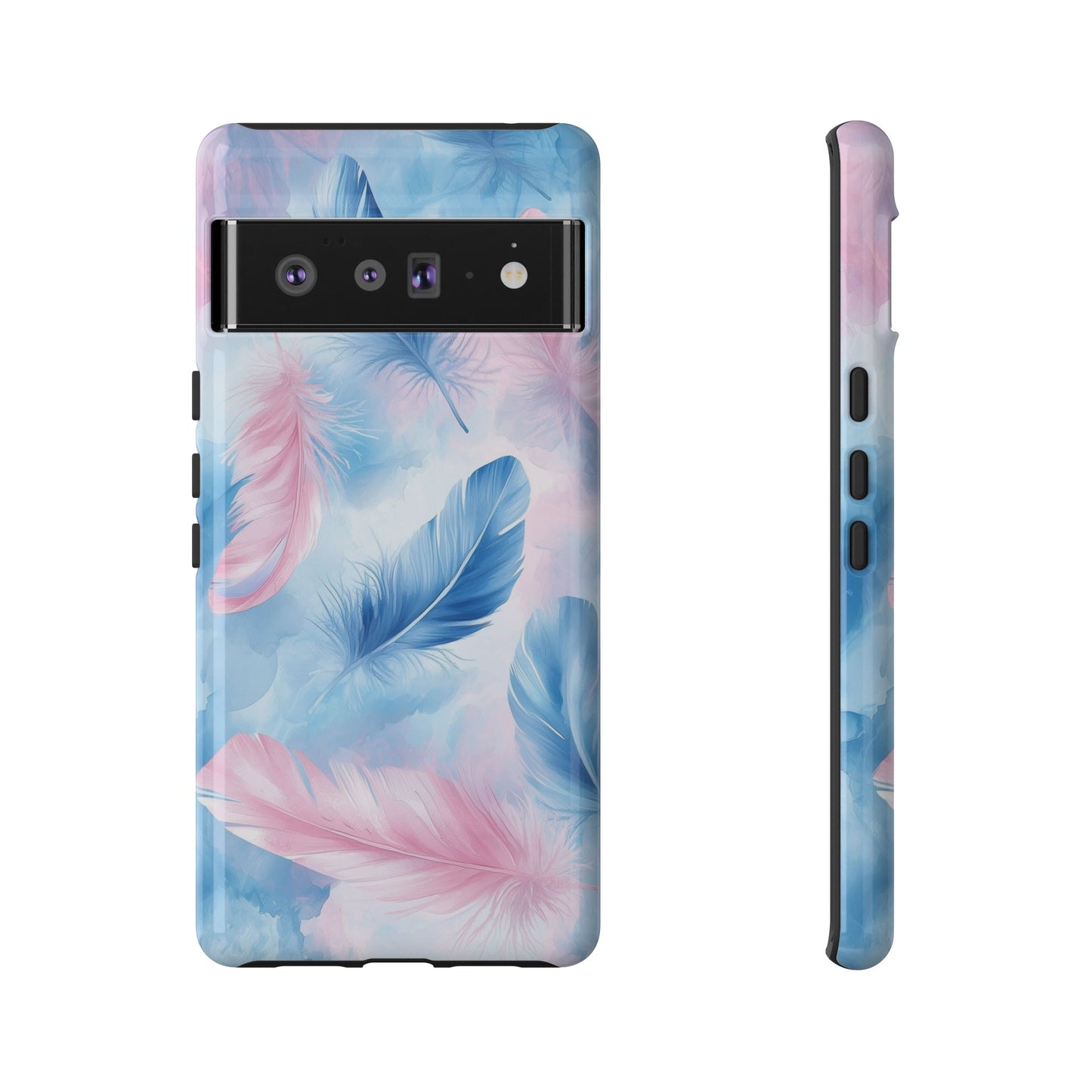 Whispering Feathers Watercolor Phone Case for iPhone, google Pixel & Samsung