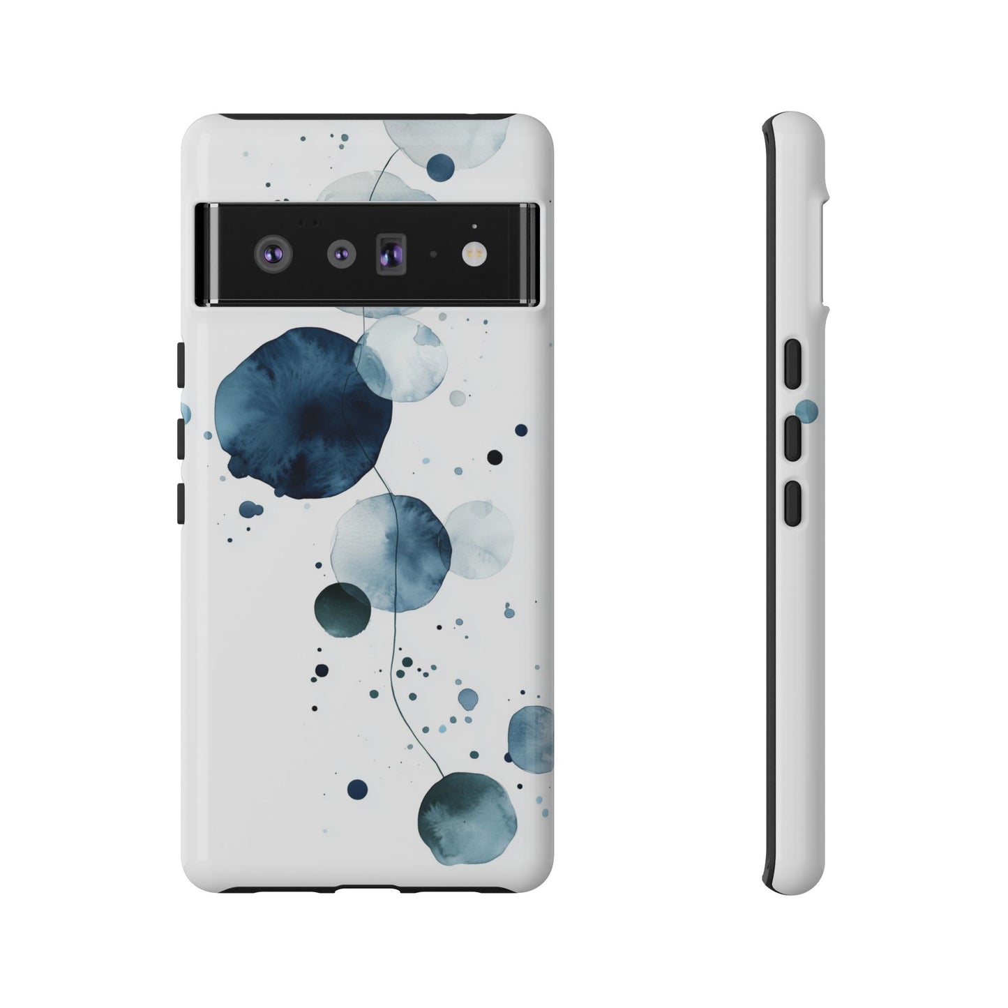 Midnight Drops Watercolor Phone Case for iPhone, google Pixel & Samsung