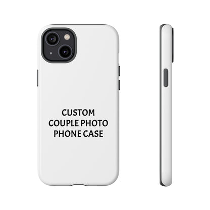 Personalized Custom Couple Photo Phone Case – Add Your Image/Loving Memory – Unique Gift for iPhone, Samsung  & Google Pixel – Protective & Stylish Cover, Couples Gift