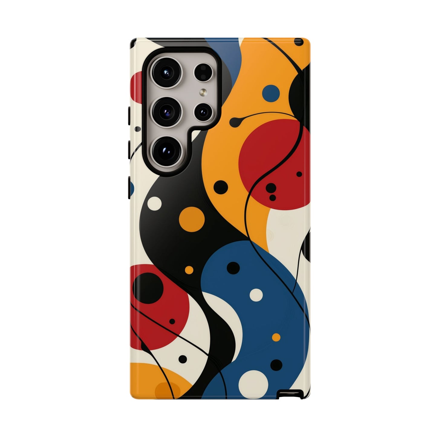 Bauhaus Style Terrazzo Phone Case – iPhone, Google Pixel, Samsung