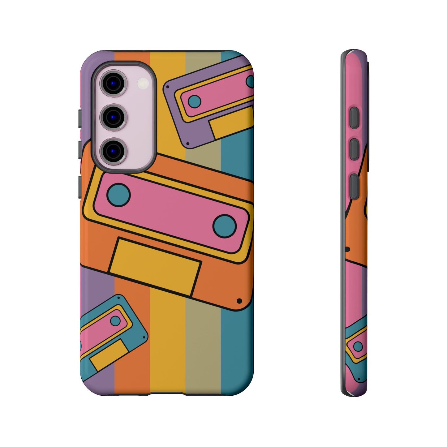 Retro Cassette Tape Phone Case – Vintage 90s Aesthetic for iPhone, Samsung & Google Pixel