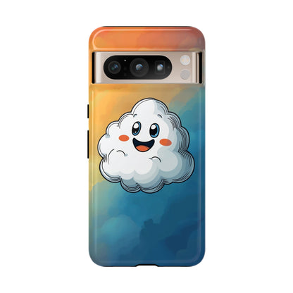 Happy Cloud Anime Phone Case for iPhone, Samsung, Google Pixel