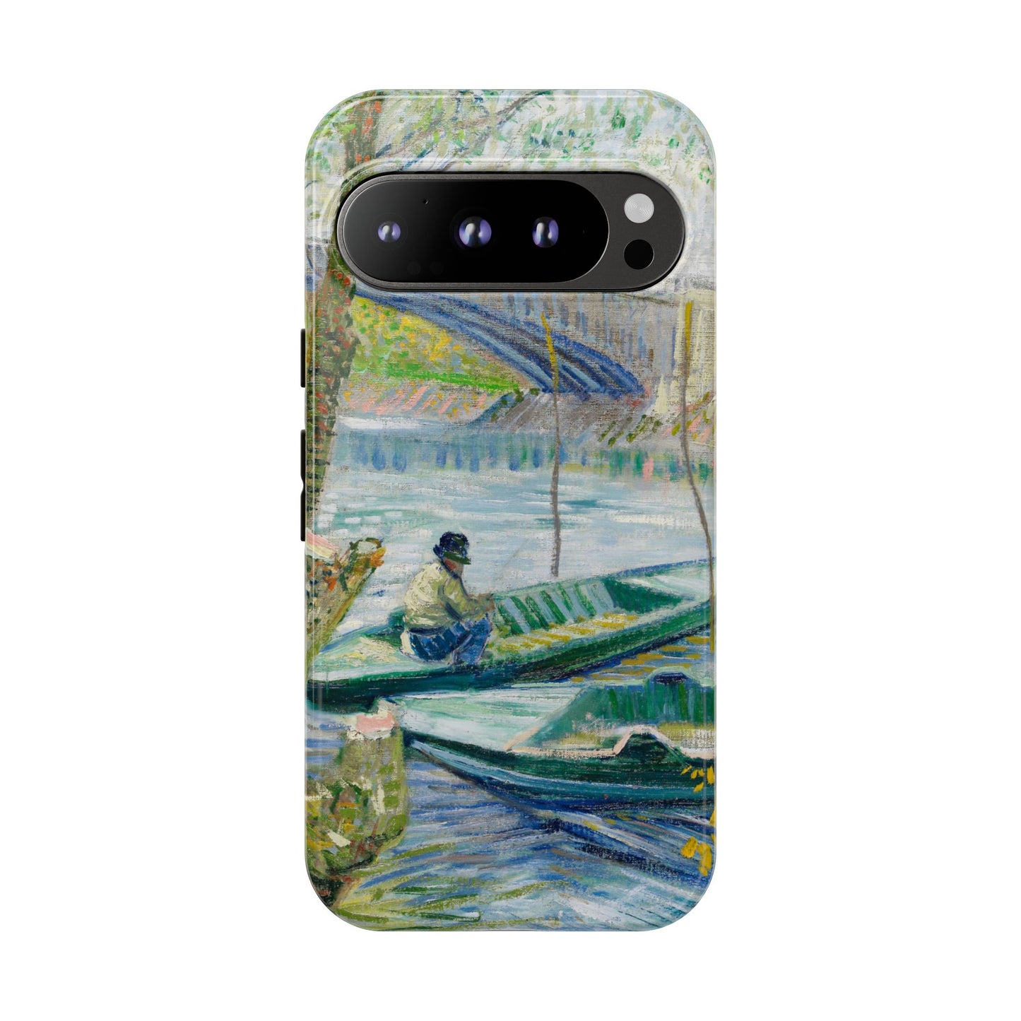 Vincent Van Gogh Fisherman Painting Phone Case - Art Case for iPhone, Samsung & Google Pixel