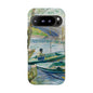 Vincent Van Gogh Fisherman Painting Phone Case - Art Case for iPhone, Samsung & Google Pixel
