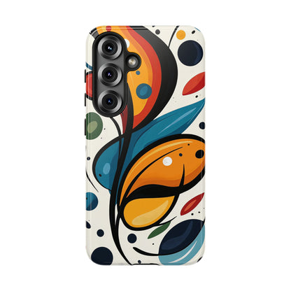 Vibrance Bloom – Bold Abstract Burst Phone Case for iPhone, Google Pixel, Samsung