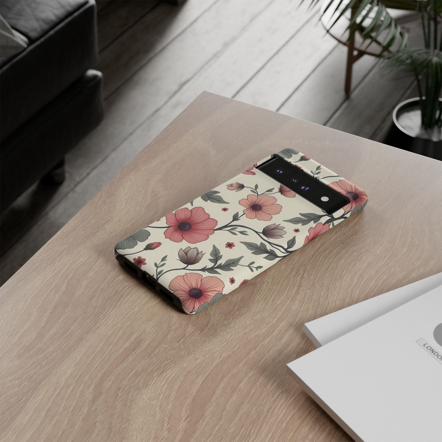 Floral Iphone Case, Botanical Pattern Design