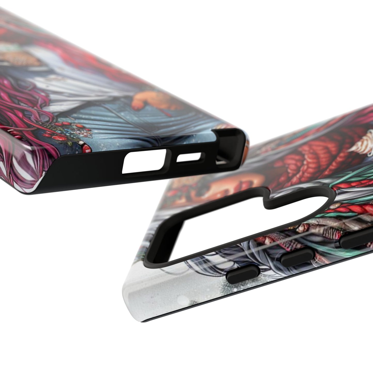 Boho Winter Queen – Cozy Dreads & Holiday Vibes Mobile Cover