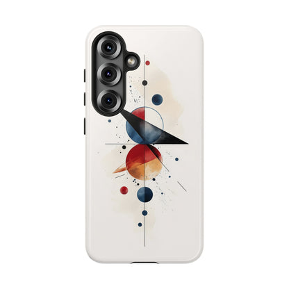 Orbital Drift – Abstract Space Geometry Phone Case for iPhone, Samsung & Pixel