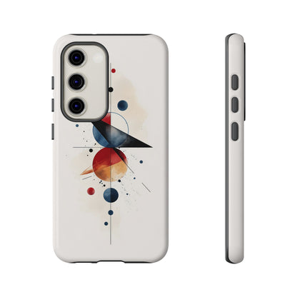 Orbital Drift – Abstract Space Geometry Phone Case for iPhone, Samsung & Pixel