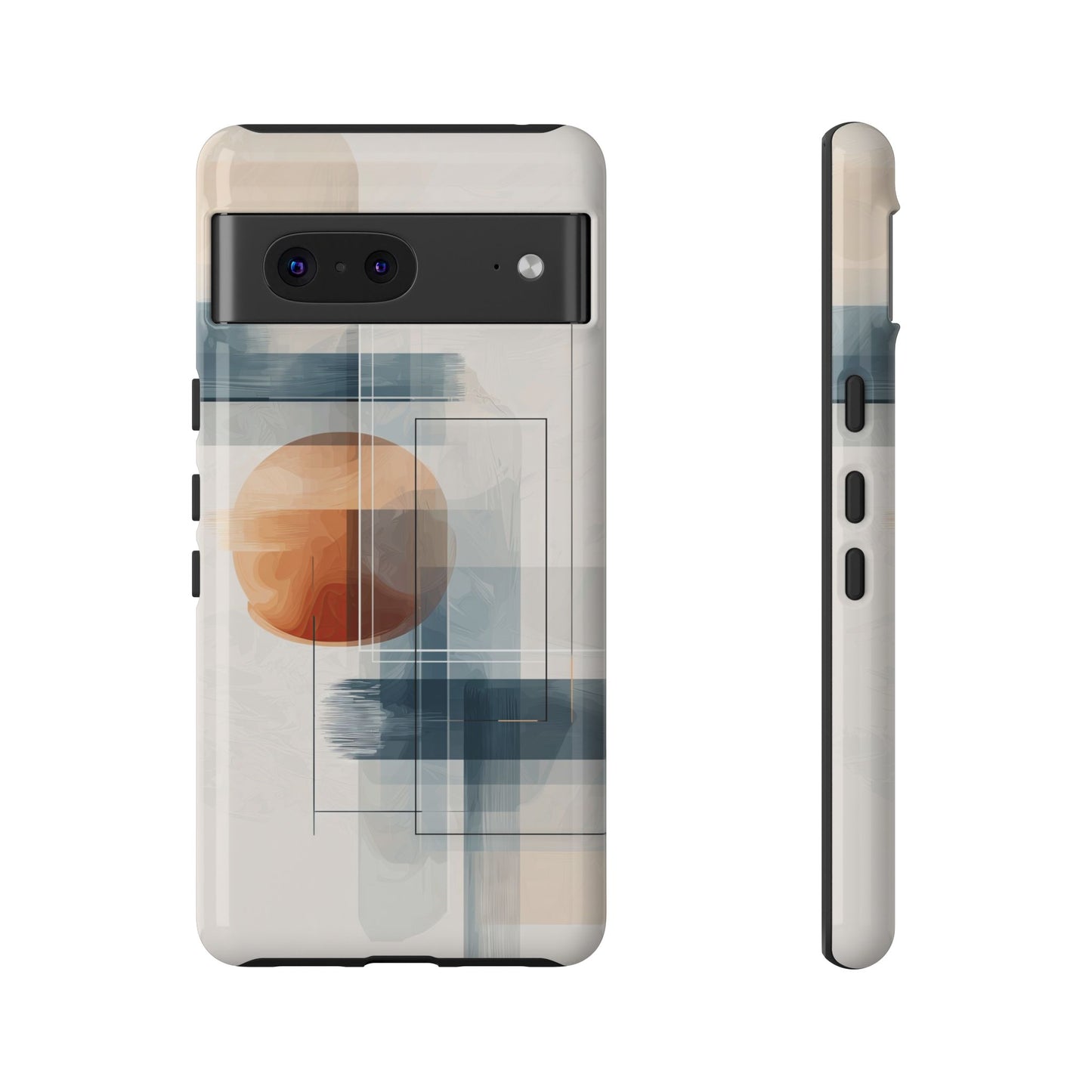 Urban Eclipse – Minimal Abstract Phone Case for iPhone, Samsung & Pixel