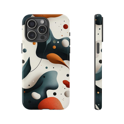 Midnight Bloom – Organic Abstract Phone Case for iPhone, Samsung & Pixel