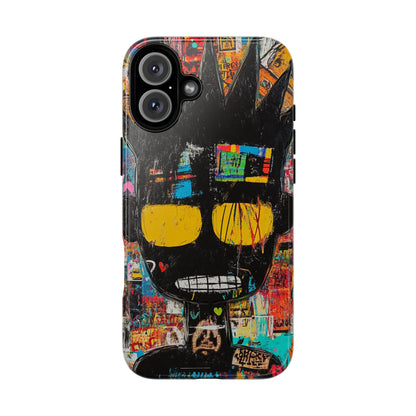 Jean-Michel Basquiat Phone Case – Contemporary Art Design - iPhone, Samsung & Google Pixel Cover - Artistic Painting Case,  Art Lover Gift