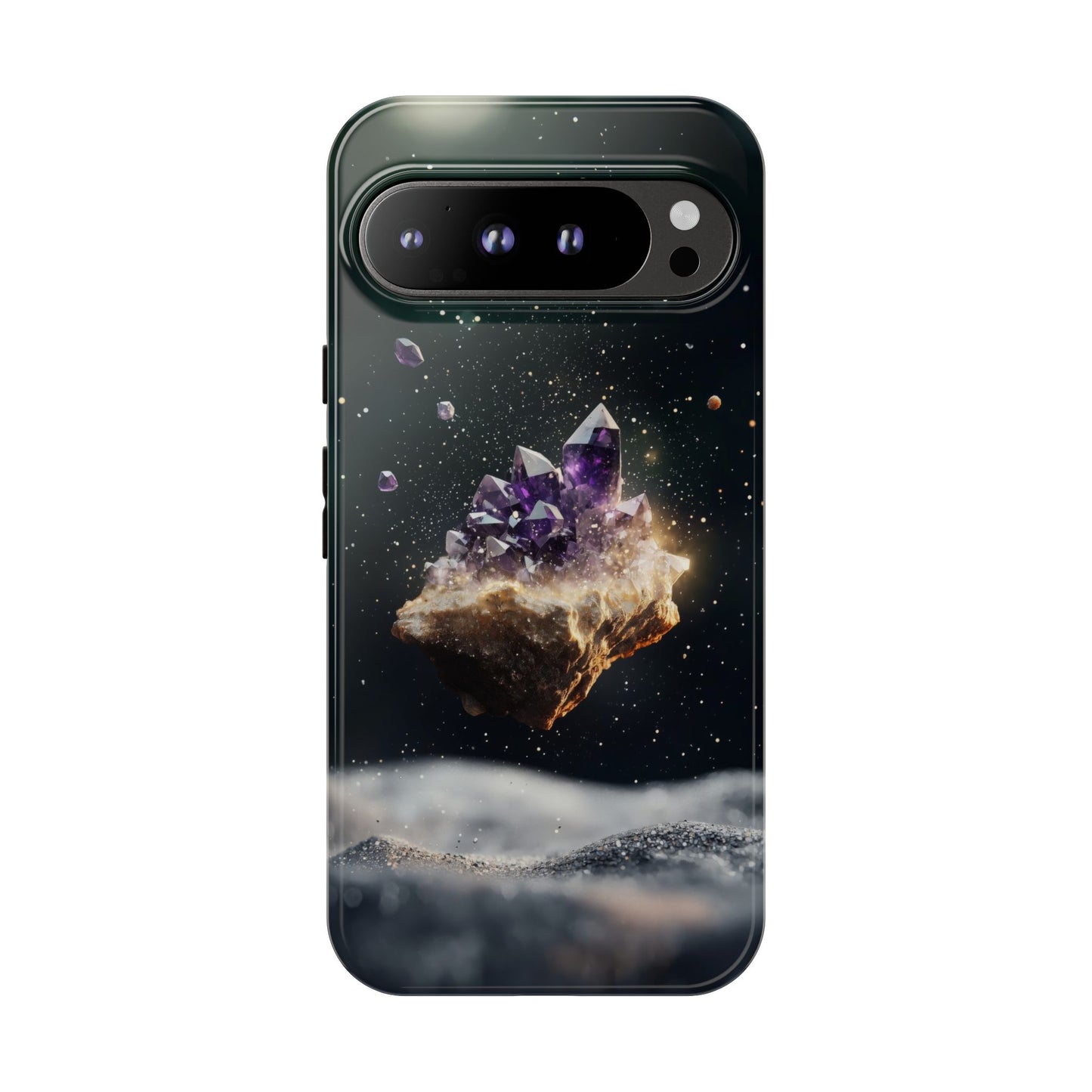 Mystic Amethyst Stones Phone Case for iPhone, Samsung & Google Pixel