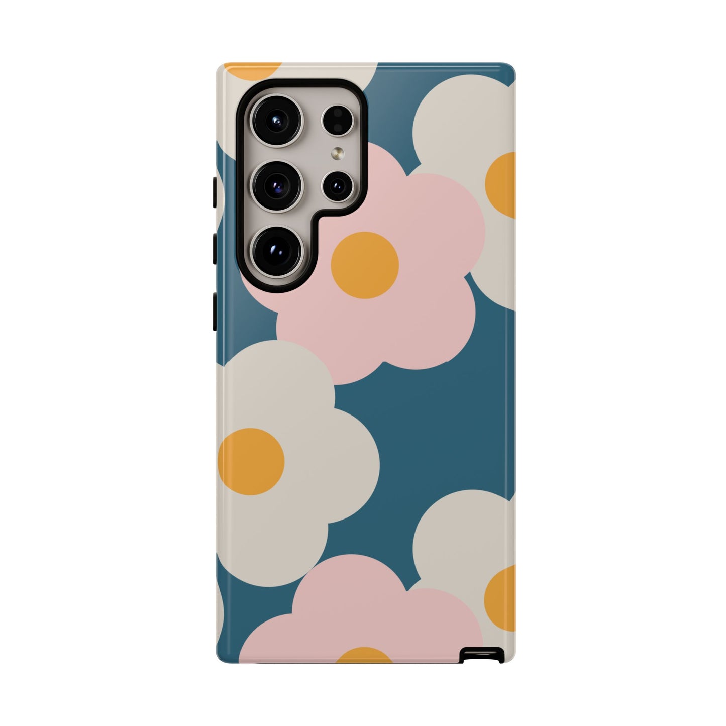 Retro Floral Phone Case – Vintage Aesthetic for iPhone, Samsung & Google Pixel